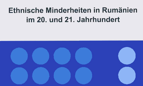Buchcover: Hans-Christian Maner und Rainer Ullrich (Hrsg.): Ethnische Minderheiten in Rumänien im 20. und 21. Jahrhundert (Ausschnitt)