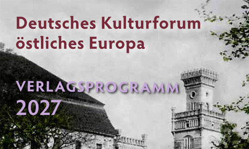 Cover: Verlagsprogramm 2027 (Ausschnitt)