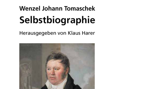 Buchcover: Klaus Harer (Hrsg.): Wenzel Johann Tomaschek. Selbstbiographie (Ausschnitt)