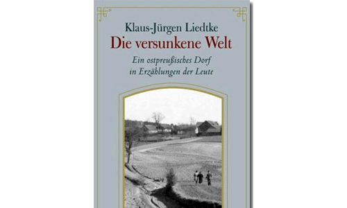 Buchcover: Klaus-Jürgen Liedtke: Die versunkene Welt (Ausschnitt)