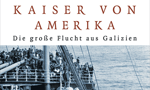 Buchcover: Martin Pollack: Kaiser von Amerika (Ausschnitt)