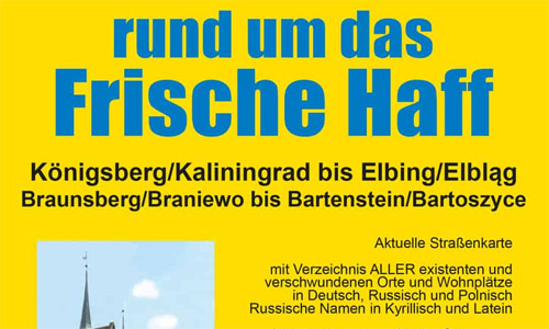 Cover der Landkarte: Rund um das Frische Haff (Ausschnitt)