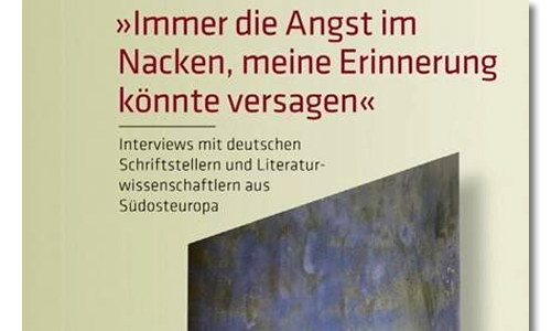 Buchcover: Sienerth Stefan (Hrsg.): »Immer die Angst im Nacken, meine Erinnerung könnte versagen«