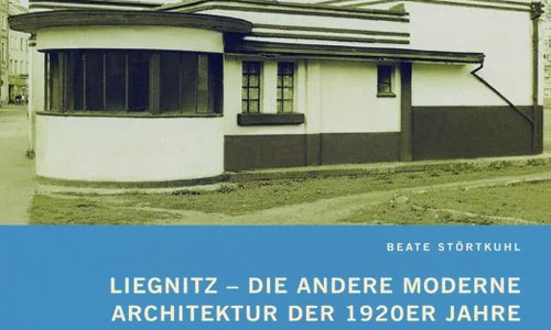 Buchcover: Beate Störtkuhl: Liegnitz – Die andere Moderne. Architektur der 1920er Jahre (Ausschnitt)