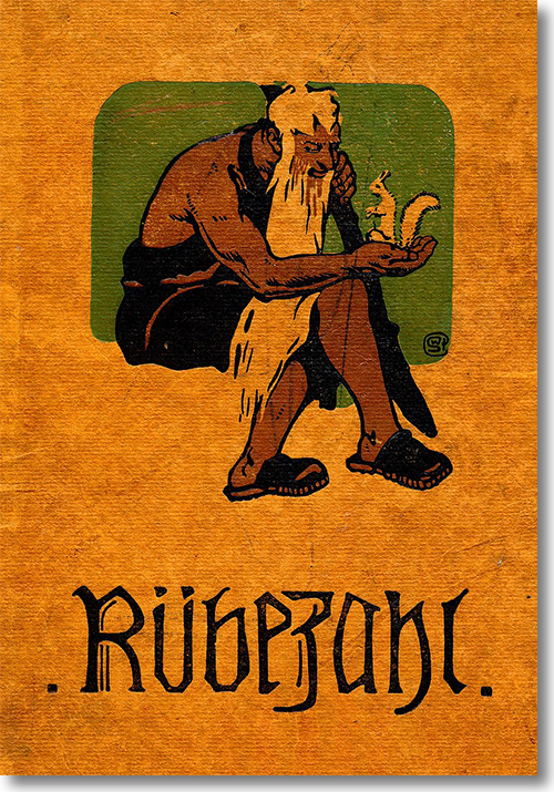 »Rübezahl«, Bucheinband von Wilhelm Stumpf, 1914