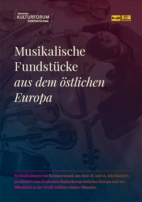 Broschüre: Musikalische Fundstücke aus dem östlichen Europa