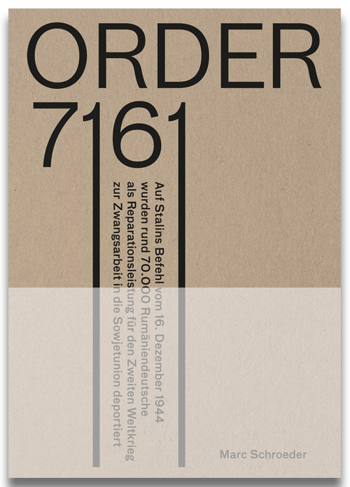 Buchcover: Marc Schroeder: Order 7161