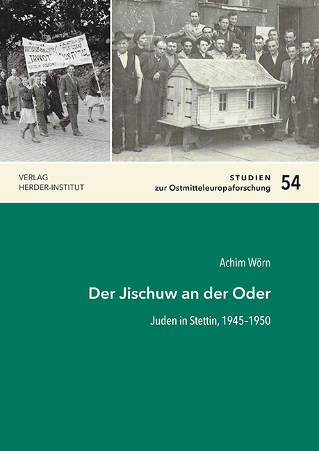 Buchcover: Achim Wörn: Der Jischuw an der Oder