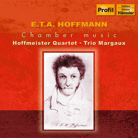 CD-Cover: Das Hoffmeister-Quartett spielt ETA Hoffmann: Kammermusik