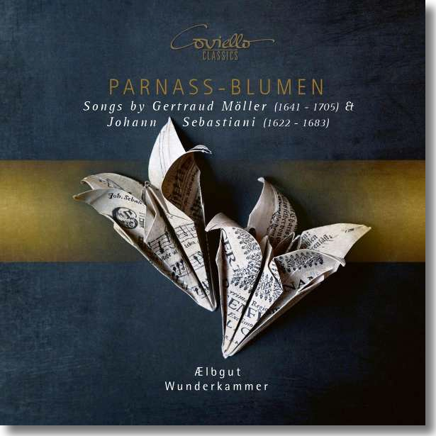 CD-Cover: Parnaß-Blumen. Johann Sebastiani: Lieder nach Texten von Gertraud Möller