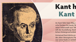 Erste Tafel der Wanderausstellung »Kant & Königsberg« (Ausschnitt) © Deutsches Kulturforum östliches Europa