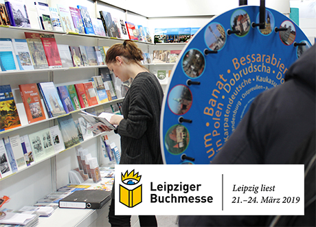 Das Deutsche Kulturforum östliches Europa auf der Leipziger Buchmesse 2019 Platzhalterdarstellung für ausgewählte Veranstaltungen