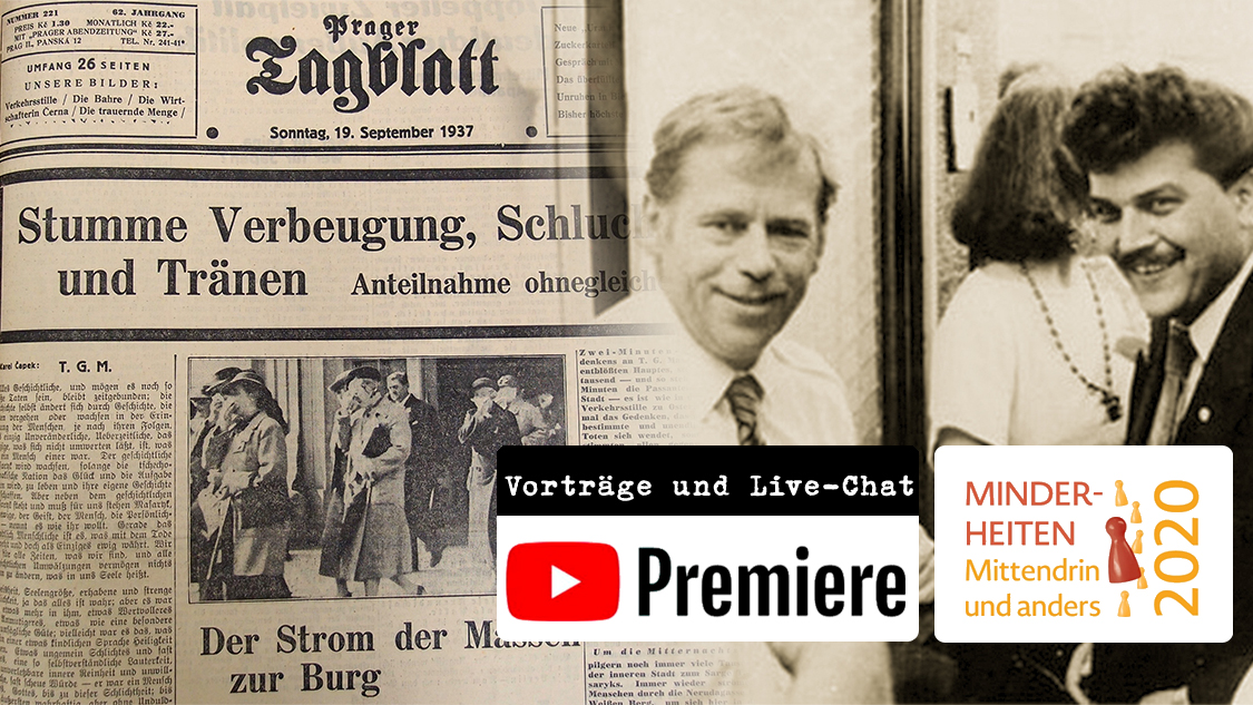 YouTube-Premiere: Minderheiten in Tschechien von 1918 bis heute: Deutsche und Roma Placeholder image for selected event