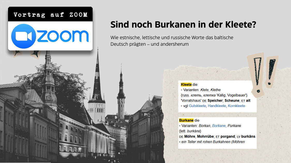Sind noch Burkanen in der Kleete? Platzhalterdarstellung für ausgewählte Veranstaltungen