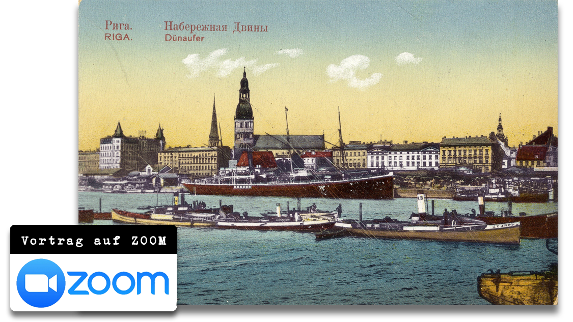 ZOOM-Vortrag: Ein Boom, wie es selten einen gab. Rigas Aufstieg zur modernen Industrie- und Hafenstadt seit der Mitte des 19. Jahrhunderts Platzhalterdarstellung für ausgewählte Veranstaltungen