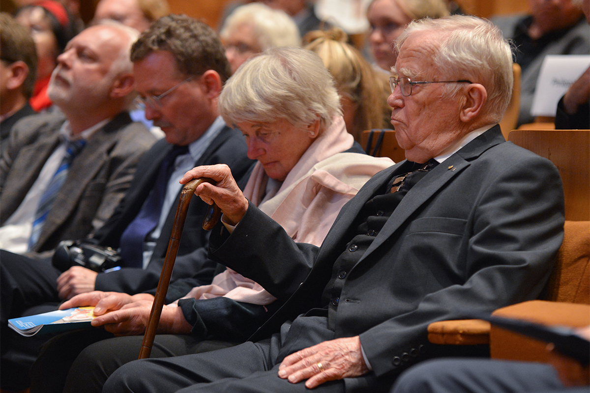 Professor Paul Philippi während der Laudatio