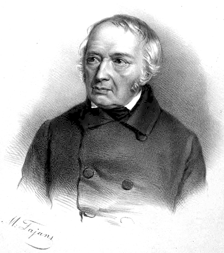 Maksimilian Fajans (1827–1890) fertigte dieses Portrait von Joseph Elsner an. Abbildung: © Wikimedia, Bibliothek der Universität Bromberg Bydgoszcy. 