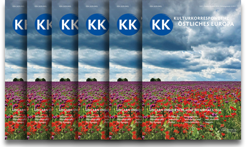 Titelbild: Ungarn und die Schlacht bei Mohács 1526 | KK – Kulturkorrespondenz östliches Europa Nr. 1451 – Ausgabe Drittes Quartal 2026