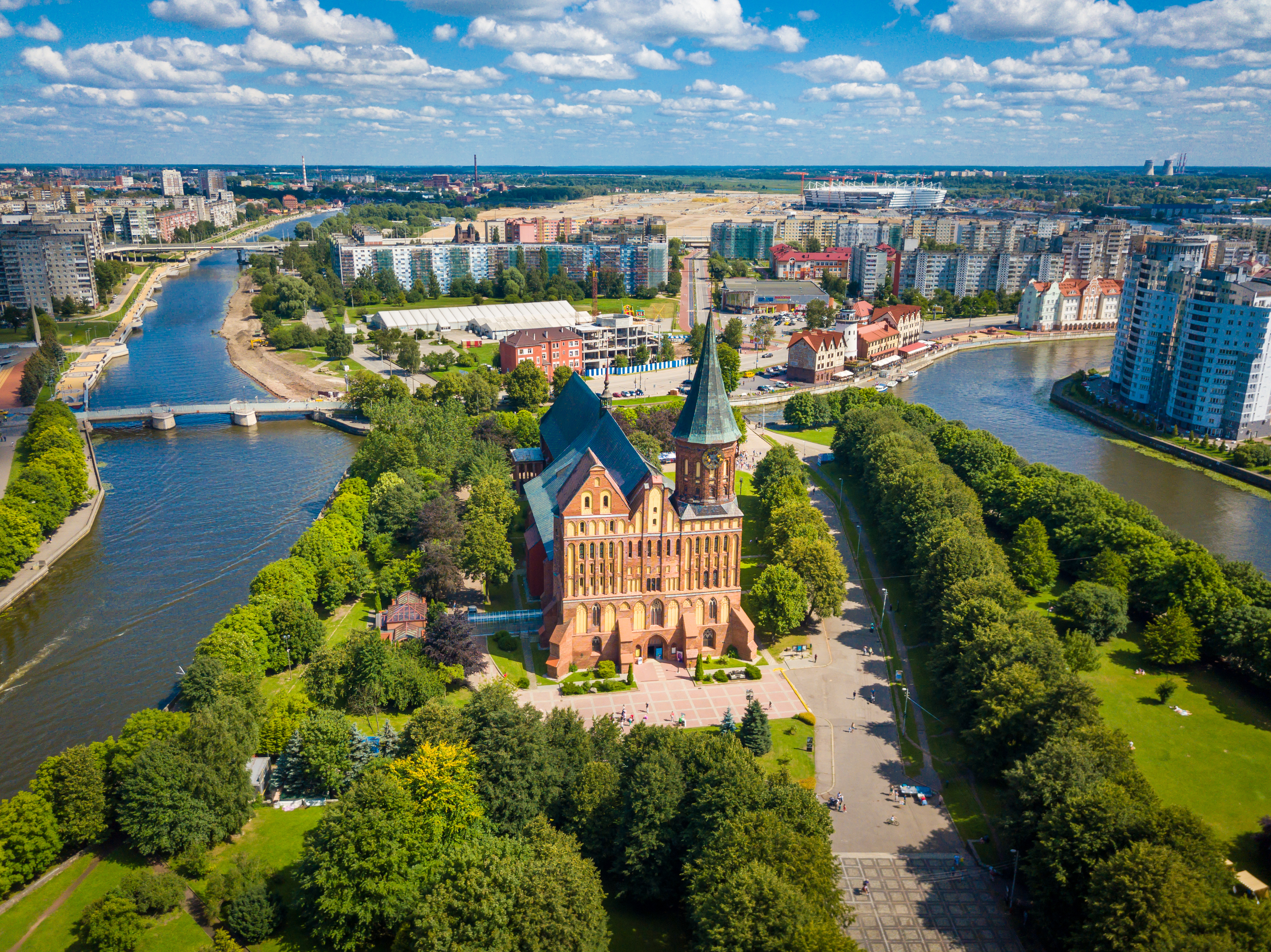 Königsberg wird derzeit während der Schienenkreuzfahrt durch Busse angesteuert. © Anton Gvozdikov/Adobe Stock