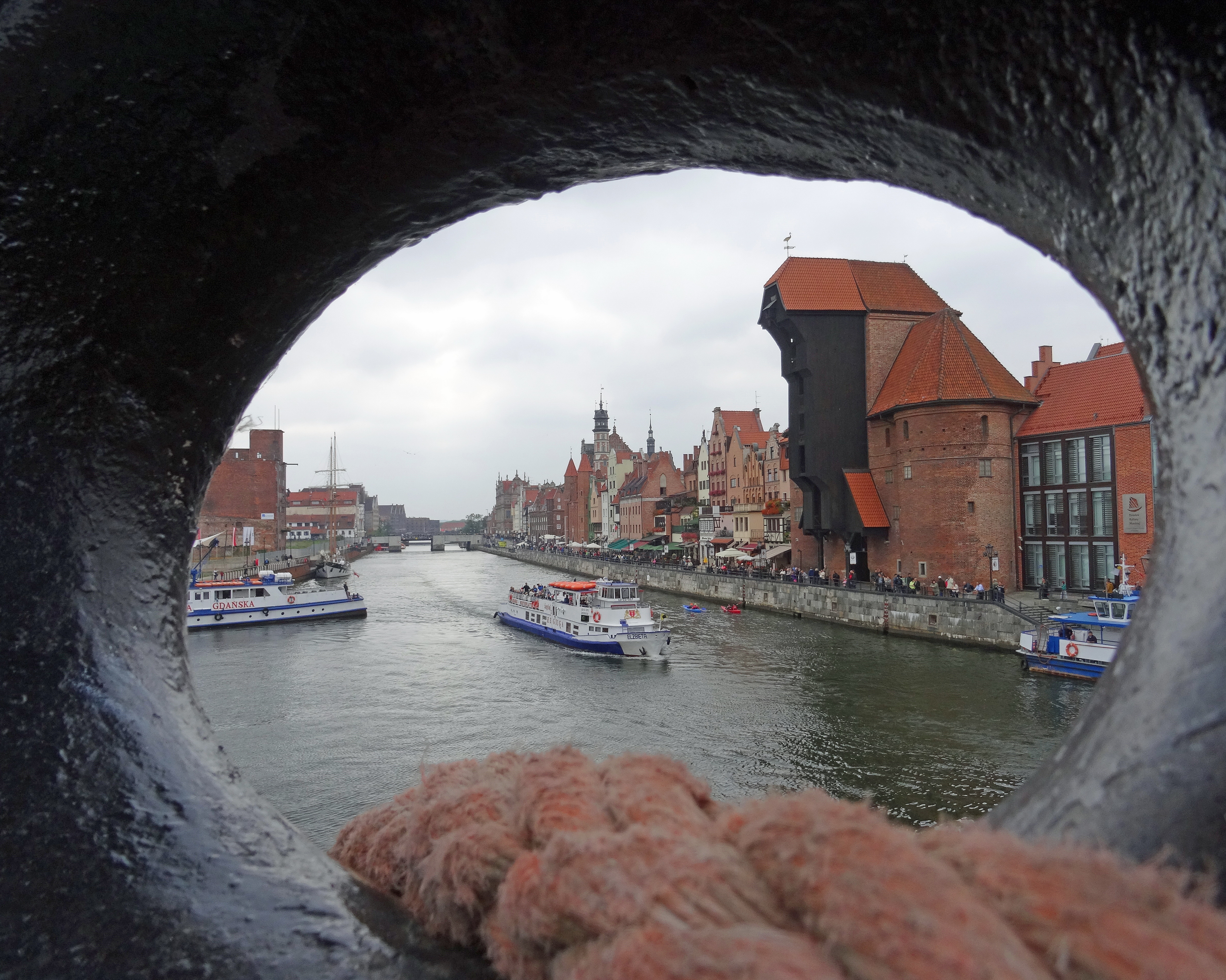 Einen der Landgänge gibt es in der alten Hansestadt Danzig. © Maike Grunwald