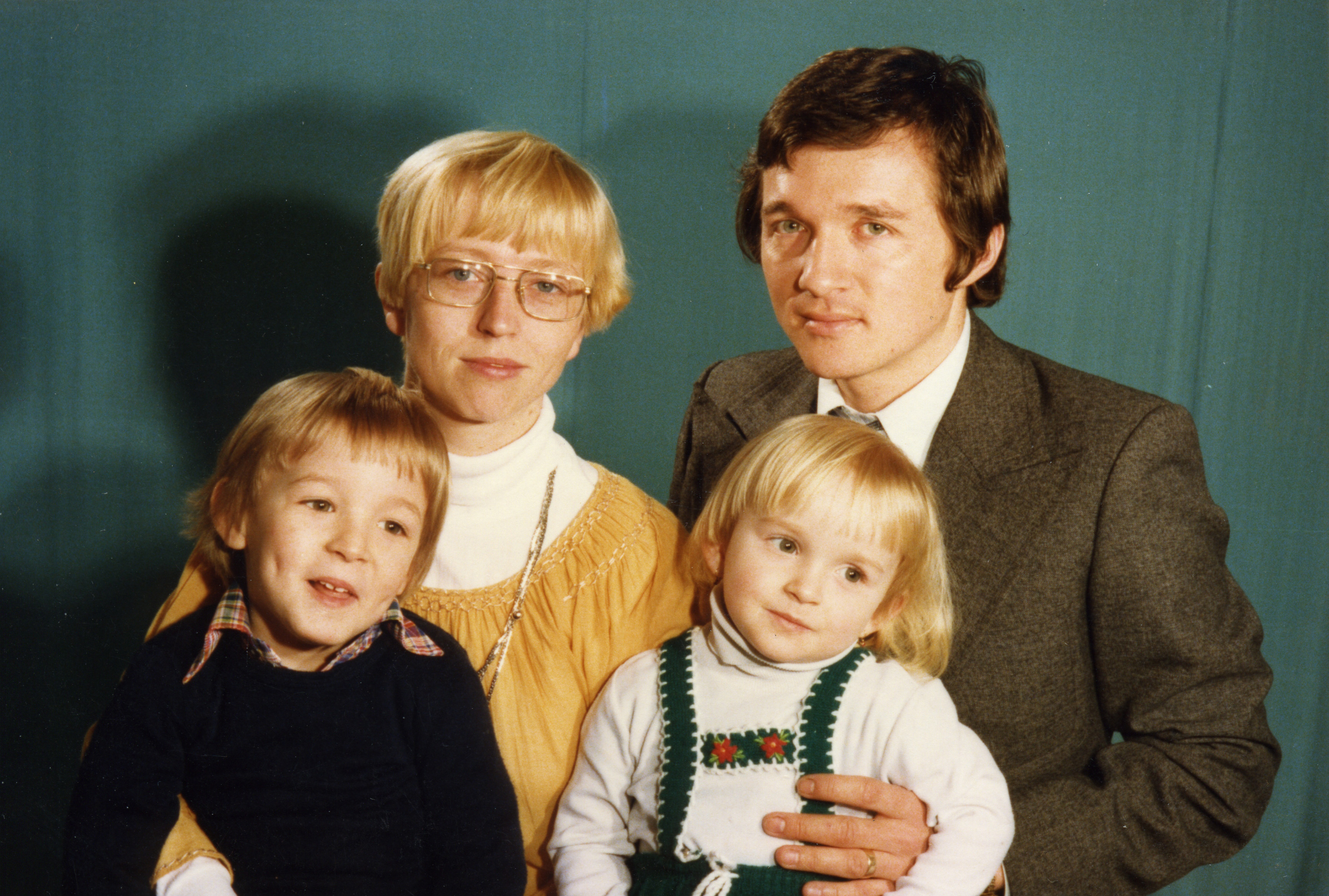 Familienfoto der Breitenbachs im Sommer 1980. © Donauschwäbisches Zentralmuseum