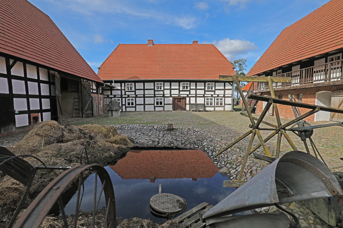 Der Innenhof des Albrechtshofs.