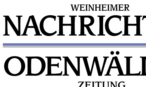 Logo: Weinheimer Zeitung – Odenwälder Zeitung