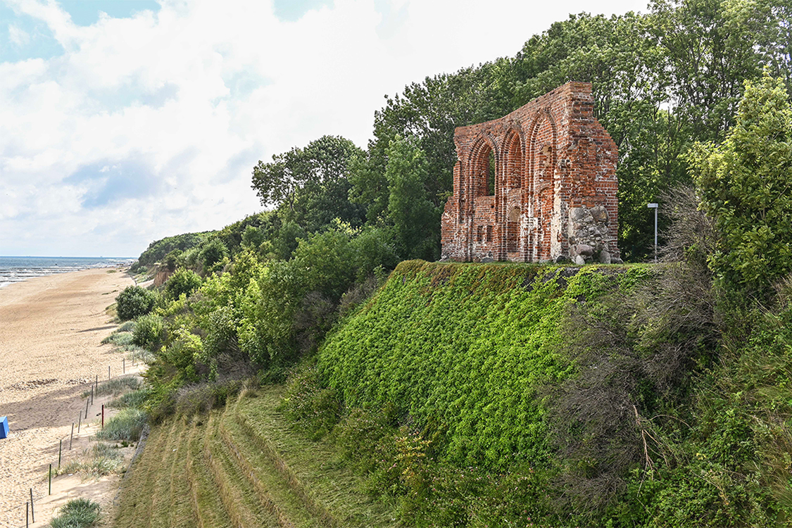 Die Kirchenruine von Hoff/Trzęsacz | Foto: © Deutsches Kulturforum östliches Europa, Mathias Marx
