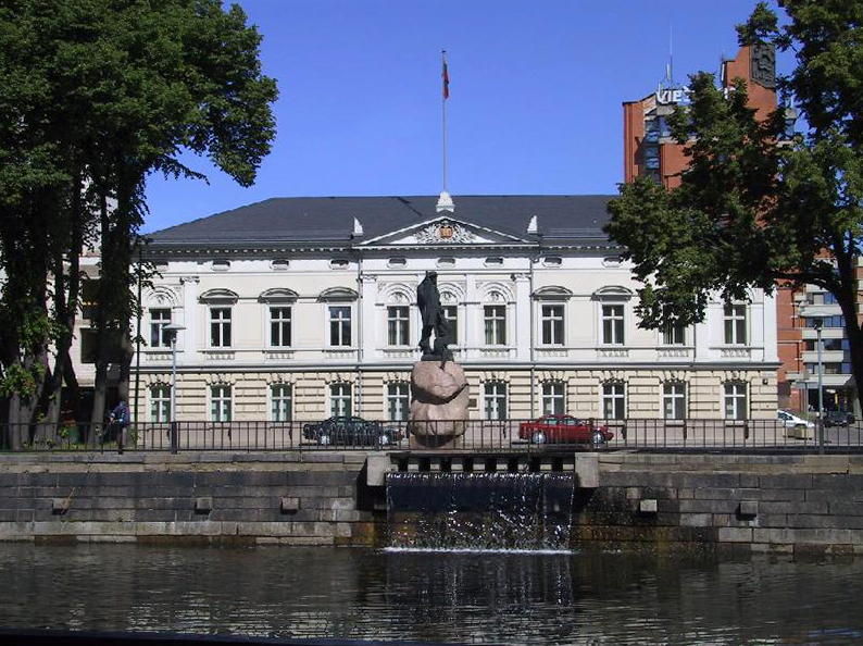 Das alte Bürgermeister- und heutige Rathaus in Memel/Klaipėda diente 1807 als Residenz von König Wilhelm II. und Königin Luise von Preußen. Foto: © Deutsches Kulturforum östliches Europa 2008