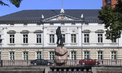 Das alte Bürgermeister- und heutige Rathaus in Memel/Klaipėda diente 1807 als Residenz von König Wilhelm III. und Königin Luise von Preußen. Foto: © Deutsches Kulturforum östliches Europa 2008