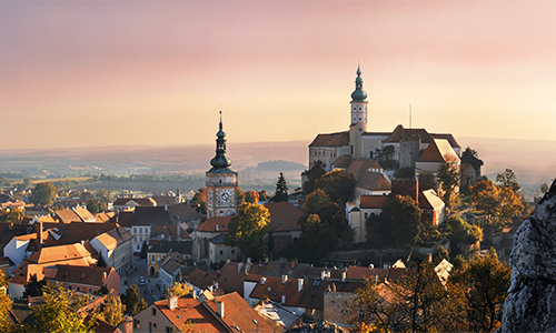 Nikolsburg/Mikulov in Südmähren. © @CzechTourism, Foto: Ladislav Renner 