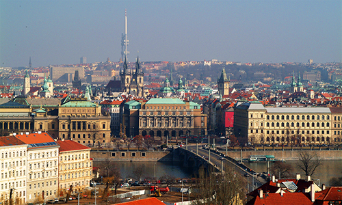 Prag, Panorama der Alstadt, 2006. Foto: © Deutsches Kulturforum östliches Europa, A. Werner