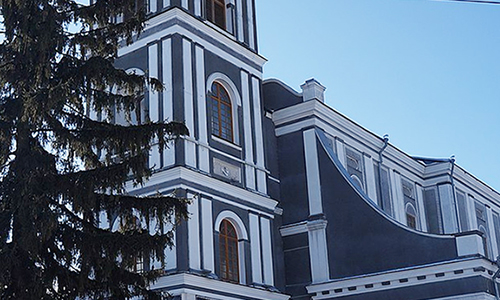 Katholische Kirche in Schytomyr. Foto: Ядвига Вереск - Eigenes Werk, CC BY-SA 4.0, https://commons.wikimedia.org/w/index.php?curid=62657503