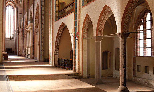 Blick in den Chorumgang der Marienkirche von Stargard. Foto: © Deutsches Kulturforum östliches Europa, Foto: Thomas Voßbeck (Ausschnitt)