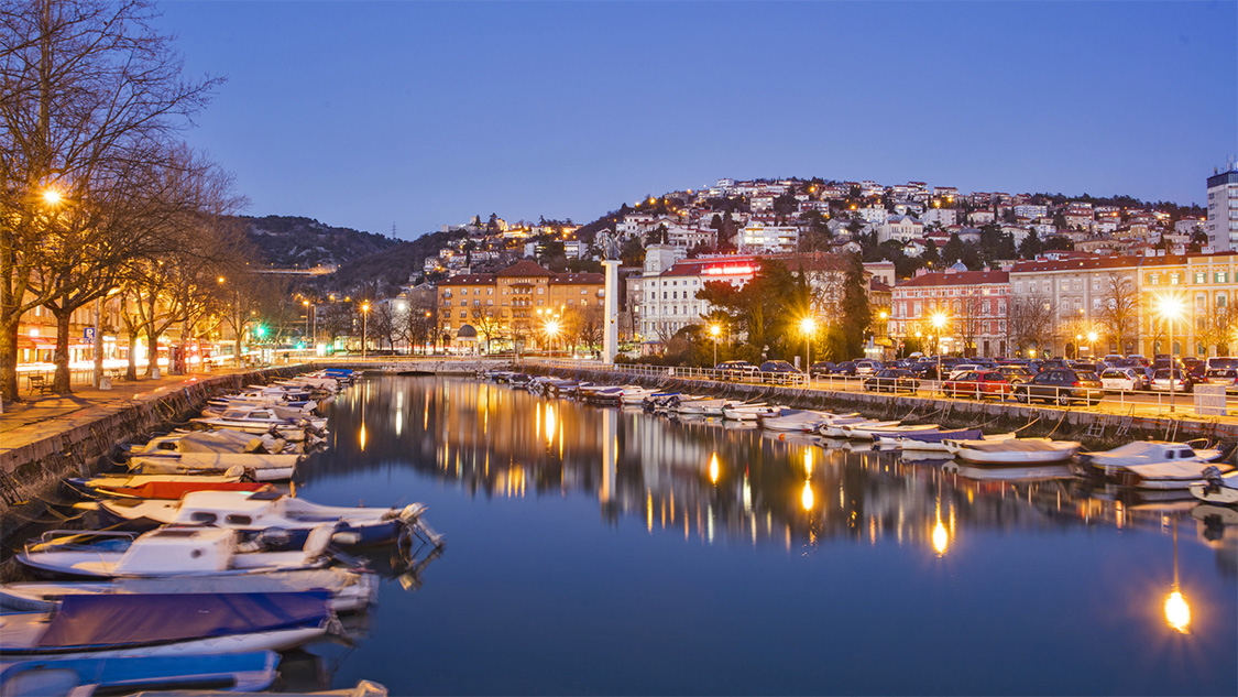 Die Stadt verdankt ihren Namen dem Fluss Rjecina, der sie durchquert. Foto: © Rijeka2020/Borko Vukosav