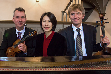 Das Trio Margaux mit Christoph Heidemann, Beni Araki und Martin Seemann (v.l.)