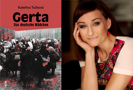 Kateřina Tučková das Cover der deutschsprachigen Ausgabe ihres Romans <i>Gerta. Das deutsche Mädchen</i>