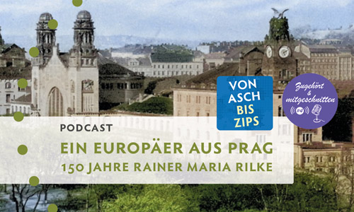 Der Prager Kaiser-Franz-Joseph-Bahnhof (Nádraží císaře Františka Josefa), heute Hauptbahnhof (Hlavní nádraží), auf einer zeitgenössischen Postkarte, © Archiv DKF