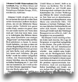 Rezension: lichtung – ostbayerisches magazin • № 3/2011 • 01.07.2011:  Kaufargumente, denen man sich nicht entziehen kann (Ausriss)