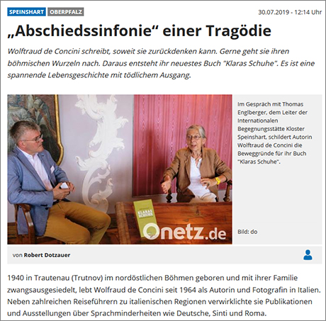 Screenshot: Onetz: »Abschiedssinfonie« einer Tragödie