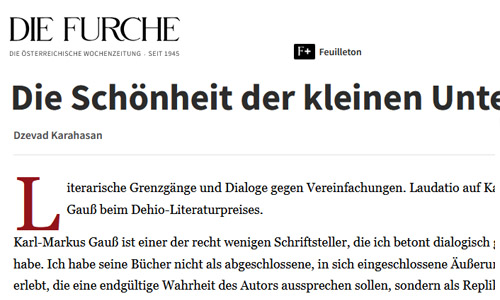 Screenshot: Die Furche, 07.12.2006, Die Schönheit der kleinen Unterschiede (Ausschnitt)