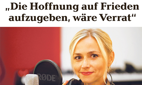 Sudetendeutsche Zeitung, 29. April 2022 (Ausschnitt)