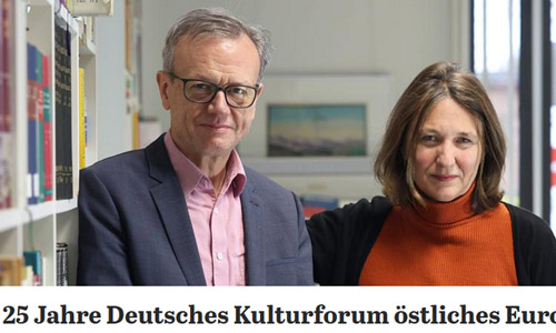 Potsdamer Neueste Nachrichten, 20.01.2025: 25 Jahre Deutsches Kulturforum östliches Europa in Potsdam: »In Deutschland ist noch sehr viel zu tun« (online, Ausschnitt)