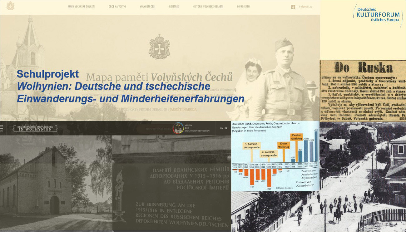 Tanja Krombach vom Deutschen Kulturforum östliches Europa stellte ihr Schulprojekt beim deutsch-tschechischen Wolhynien-Treffen vor.