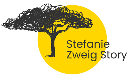 Logo der virtuellen Ausstellung »Stefanie-Zweig-Story«