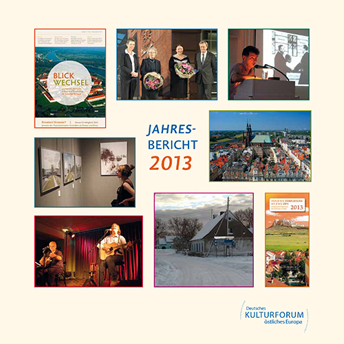Cover: Jahresbericht des Deutschen Kulturforums östliches Europa 2014