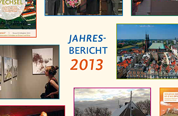 Cover: Jahresbericht des Deutschen Kulturforums östliches Europa 2013 (Ausschnitt)