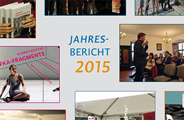 Cover: Jahresbericht des Deutschen Kulturforums östliches Europa 2015 (Ausschnitt)
