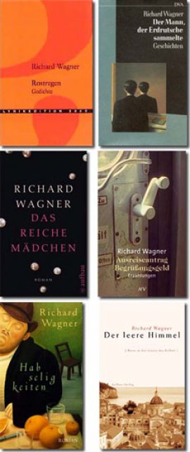 Auswahl von Buchtiteln Richard Wagners