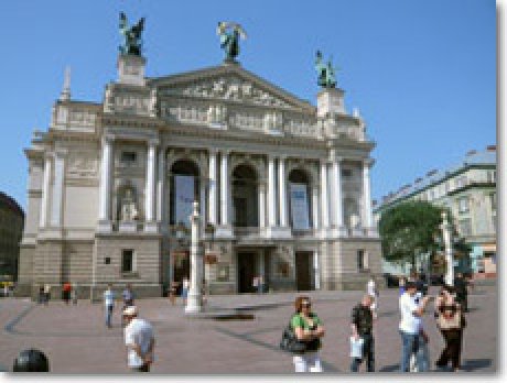 Die Oper in Lemberg